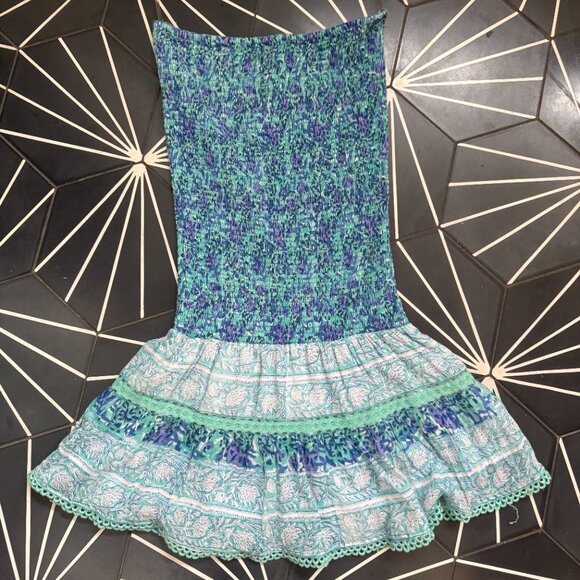 Alicia Bell Dresses & Skirts - Alicia Bell strapless mini dress in blue tones, size S